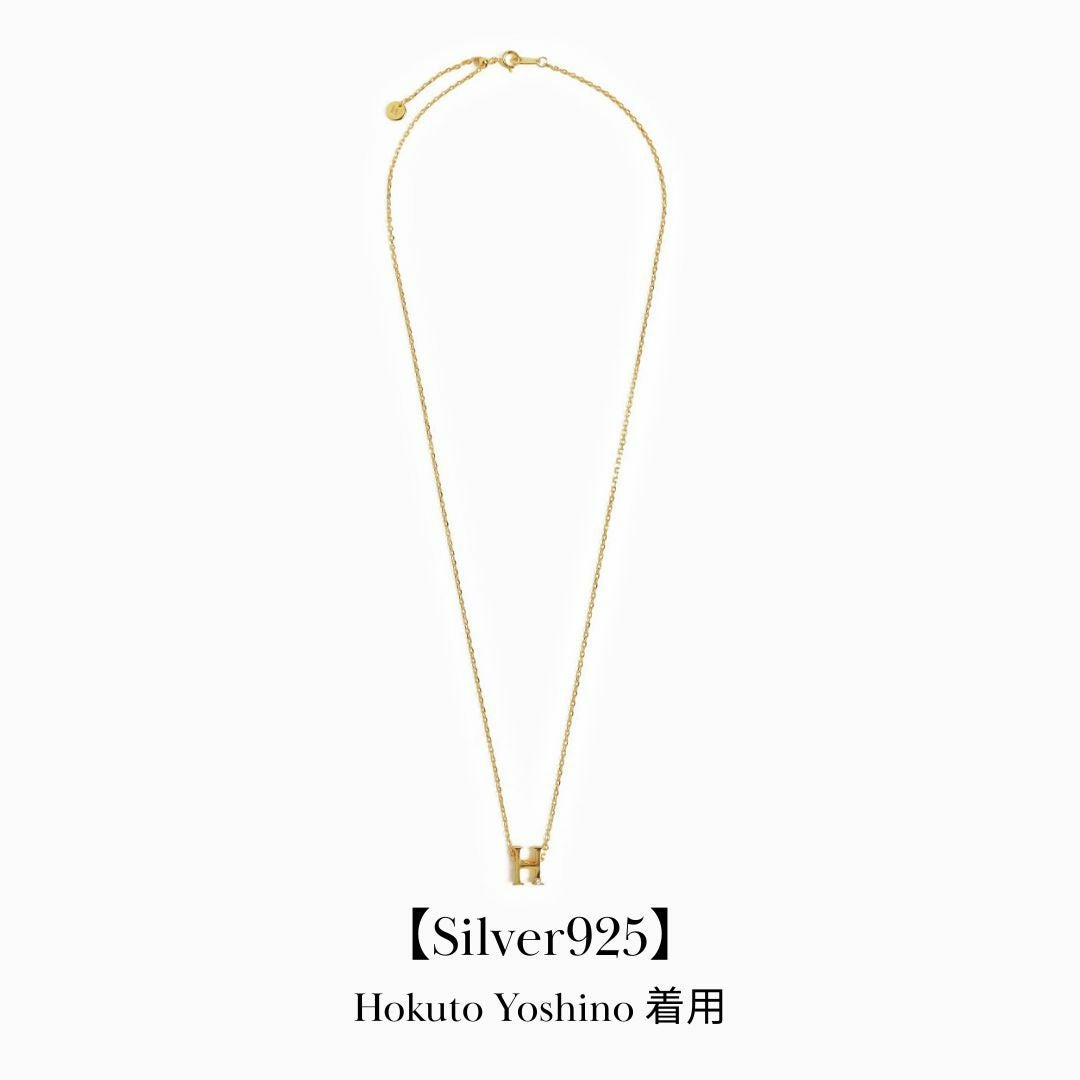 CORE “H” SYMBOL NECKLACE【Silver925】(GOLD） | WIZBLE