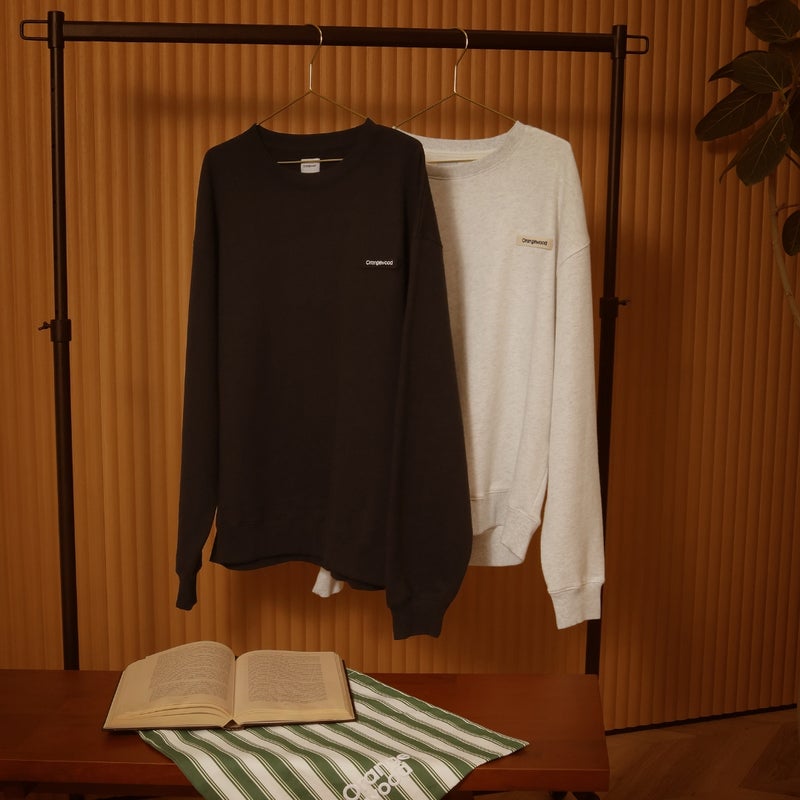 Embroidered Sweat Pullover